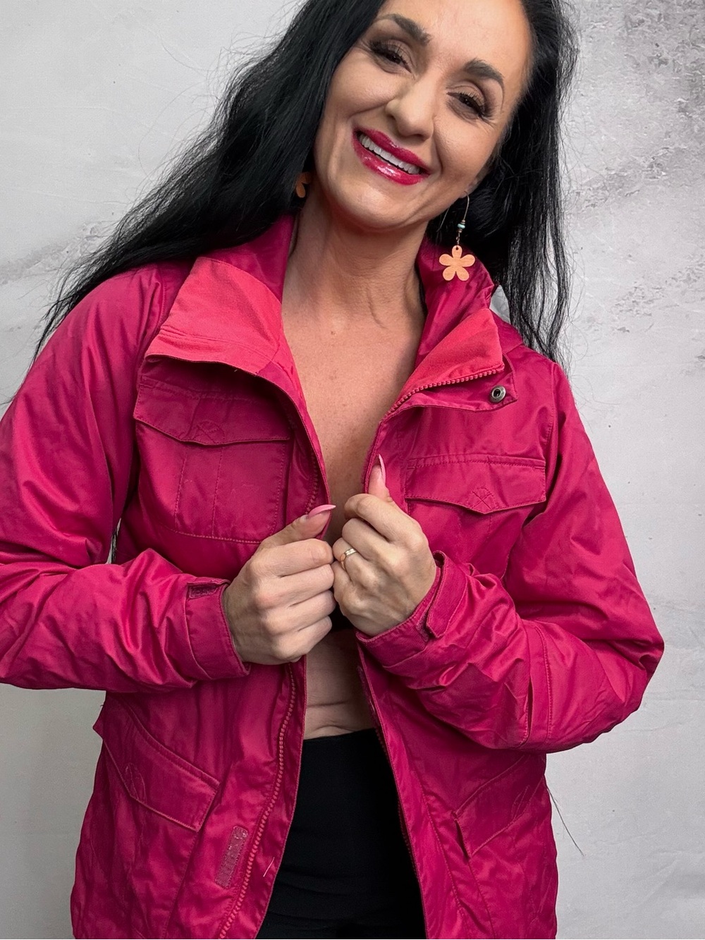 Burton Girls' Bright Fuchsia Utility Jacket